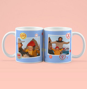 Swizzels Love You Daddy Multi Photo Mug