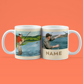 Fishing Photo Personalised Mug