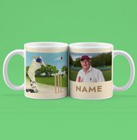 Tap to view Cricket Photo Personalised Mug