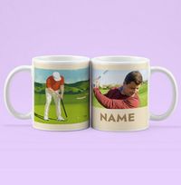 Tap to view Golf Photo Personalised Mug