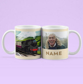 Steam Train Photo Personalised Mug