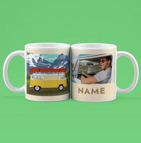 Photo of Campervan Photo Personalised Mug