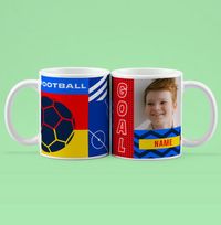 Tap to view Personalised Photo Football Design Mug