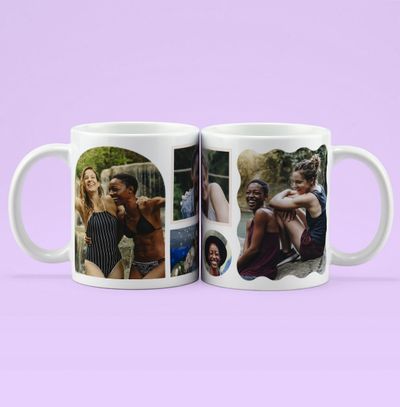 Tap to view 5 Photo Collage Mug