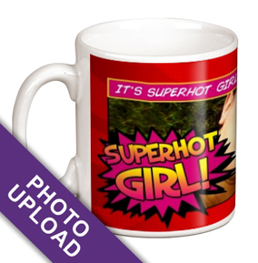 Kapow Super Hot Girl Mug
