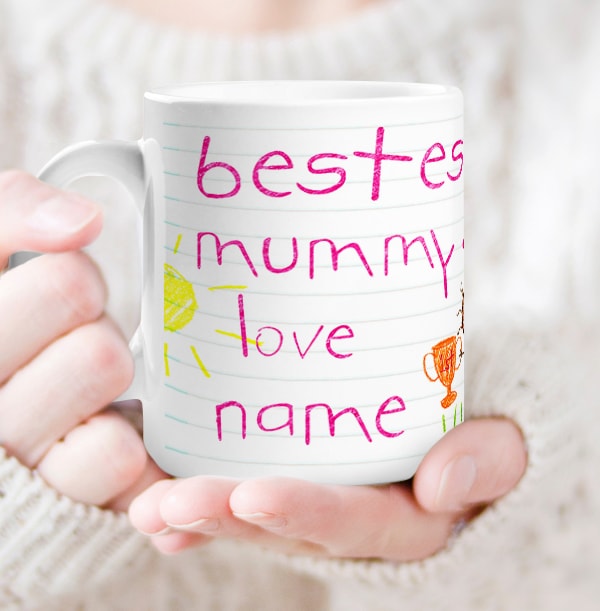Personalised Mug - Photo Upload Best Mummy Crown