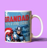 Tap to view Captain America Grandad Mug
