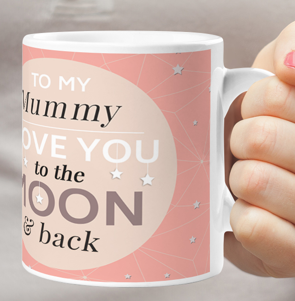 Mummy Love You To The Moon Photo Mug