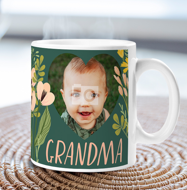 Loveliest Grandma Photo Mug