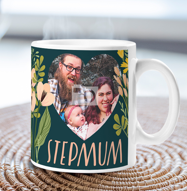 Loveliest Step Mum Photo Mug