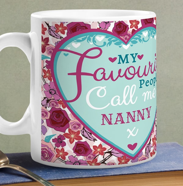 My Favourite People Call Me Nanny Mug