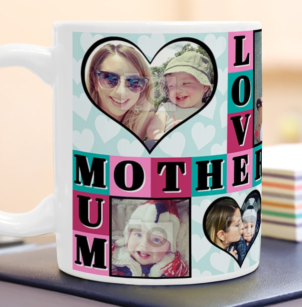 7 Photo Upload Love Mum Mug
