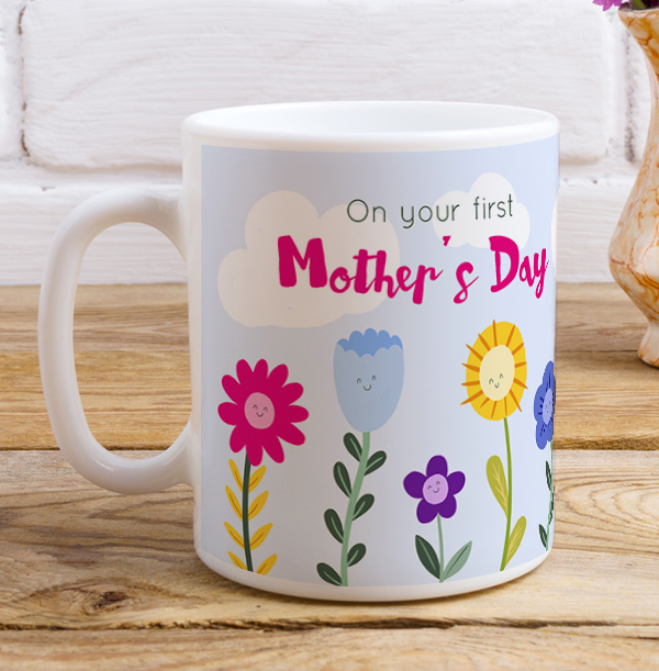 First Mothers Day Photo Upload Mug