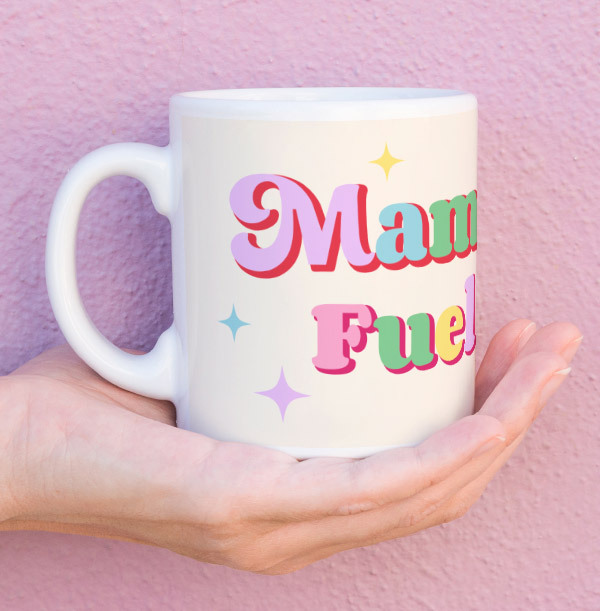 Mama Fuel Photo Upload Mug
