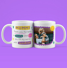 Sunshine Mummy Photo Mug