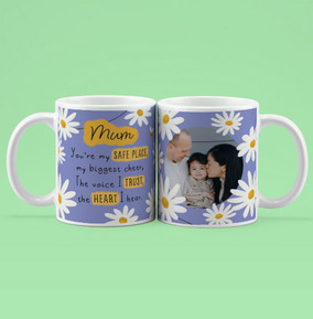 Daisies Mum Photo Mug
