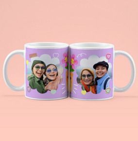Swizzels Love Hearts Blooming Amazing Photo Mug