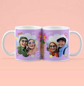 Photo of Swizzels Love Hearts Blooming Amazing Photo Mug