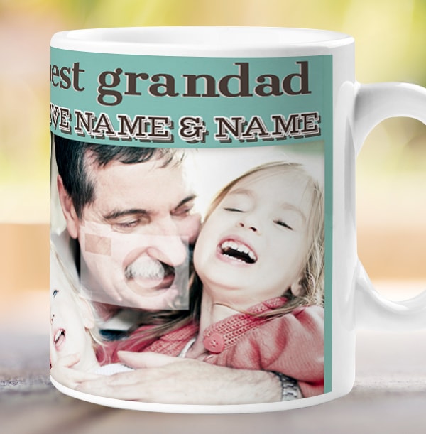 G Is For Grandad Personalised Mug