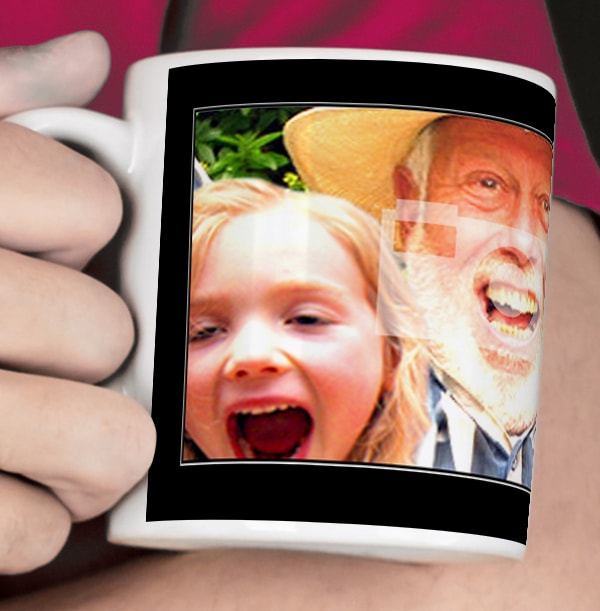 Personalised Mug - Photo Upload Motivational Trite Grandad