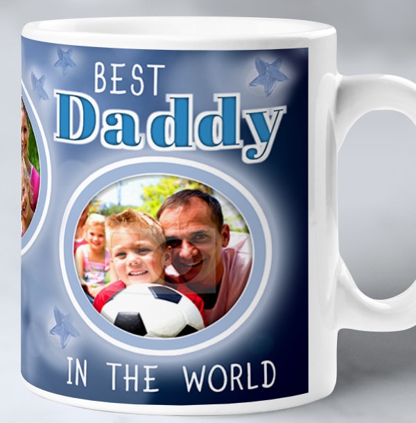Best Daddy In The World Personalised Mug