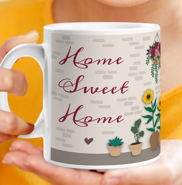 Home Sweet Home Personalised Mug