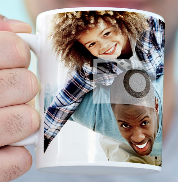 Personalised Mug - Photo Upload Being Superheroes Dad