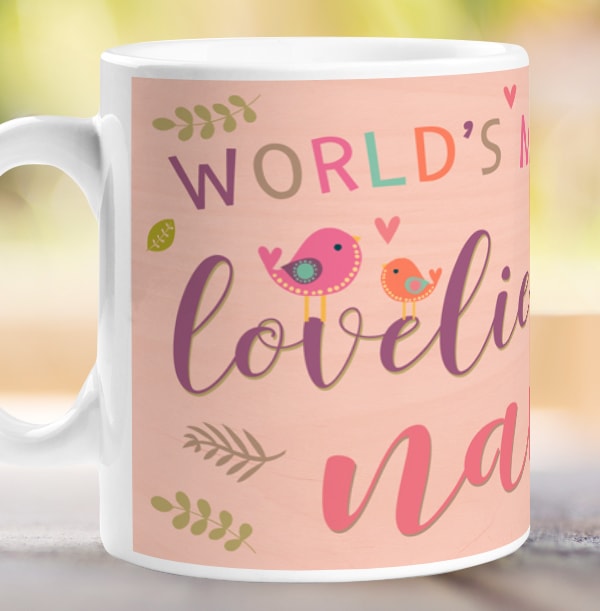 Loveliest Nan Photo Mug