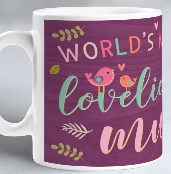 Loveliest Mum Photo Mug