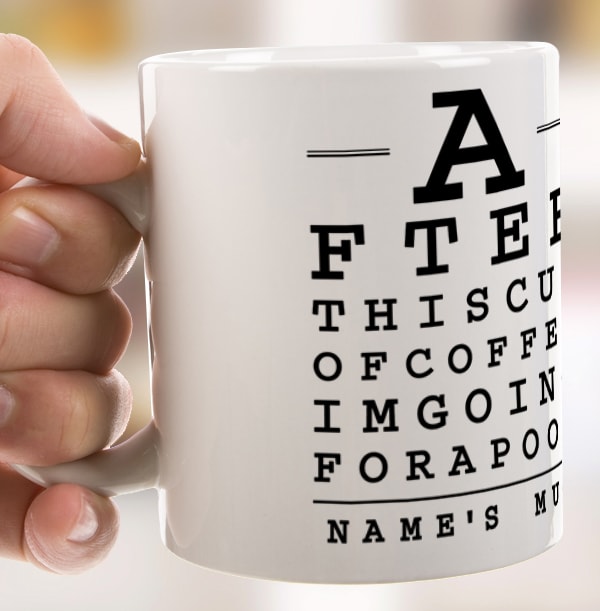Going For A Poop Personalised Mug