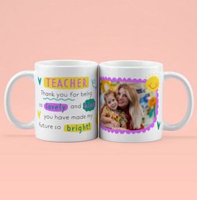 Photo of Photo Personalised Mug Thank You Teacher