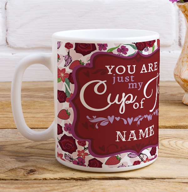 Personalised Mug - Photo Upload Just My Cup Of Tea