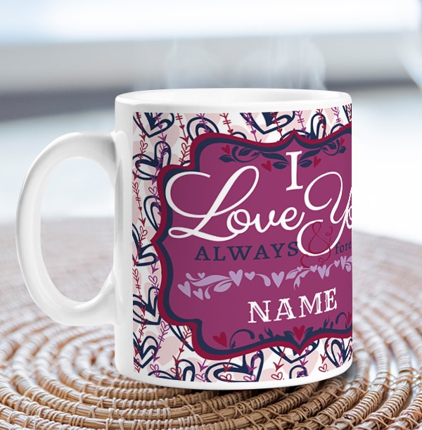 Love You Always Personalised Photo Mug 