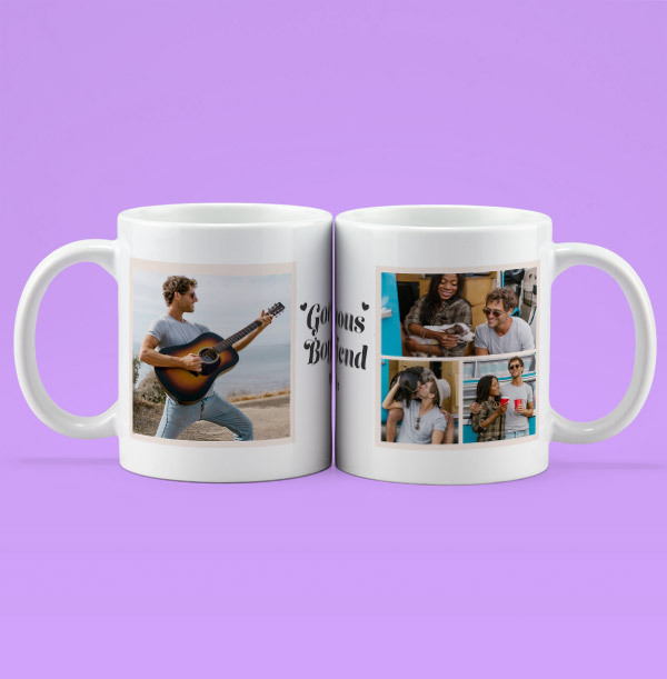 Gorgeous Boyfriend Personalised Photo Mug