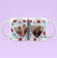 Tap to view Roses & Heart Photo Mug