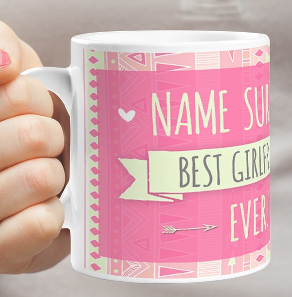 Personalised Mug - Photo Upload Best Girlfriend