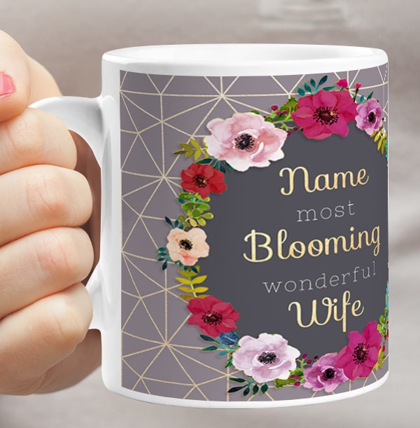 Wonderful Wife Photo Upload Mug