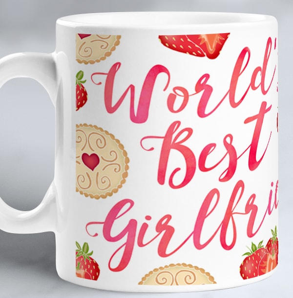 Girlfriend Photo Upload Mug - Sweet Life