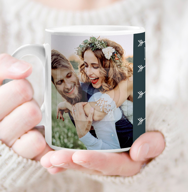 To the Moon and Back Husband Photo Mug