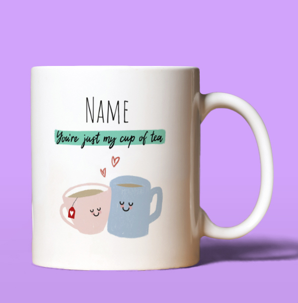 Just My Cup of Tea Personalised Mug