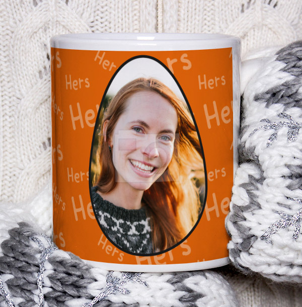 Avocado Hers Photo Mug