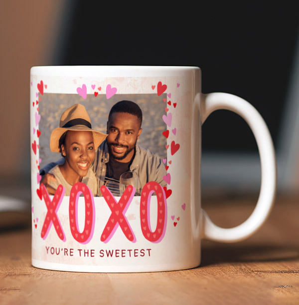 XOXO Multi Photo Mug
