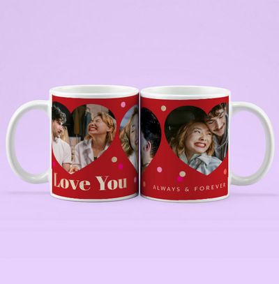 Tap to view Love You Photo Upload Mug
