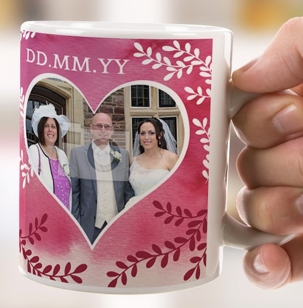 Mother of the Groom Personalised Wedding Mug