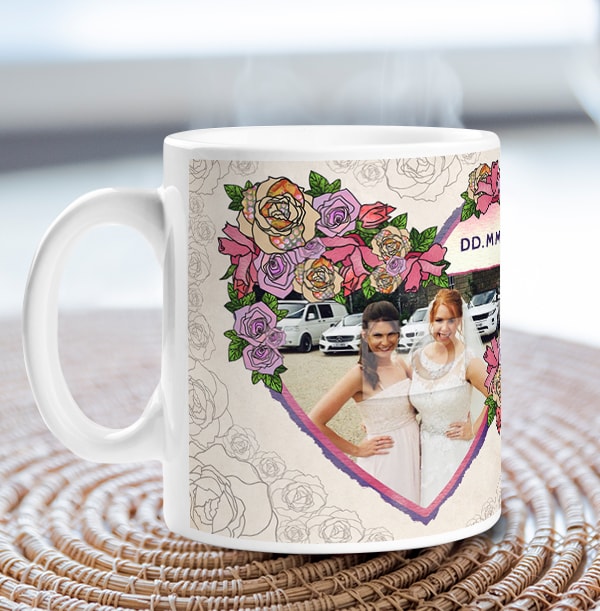 Bridesmaid Thank You Photo Mug