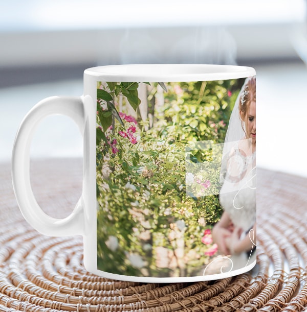 Wedding Day Photo Mug