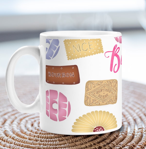 Biscuit Lover Personalised Mug