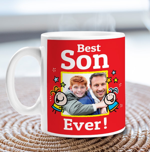Best Son Ever Photo Mug