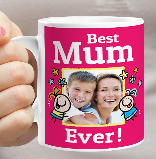 Best Mum Ever Photo Mug