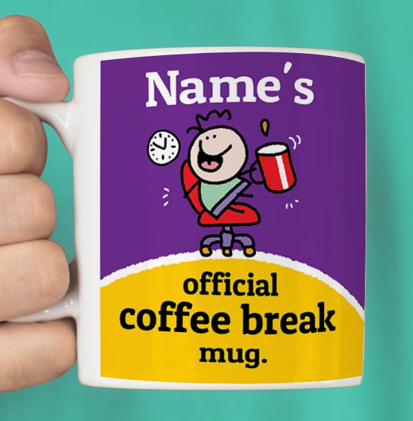 Coffee Break Personalised Mug